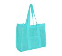 XIAOXIAOYU Strandtasche - Netztasche für den, große Größe, wasserdicht, wiederverwendbar, Organizer für Spielzeug für Sommerreisen, Kreuzfahrt, Camping, Schwimmen und Urlaub mit der Familie