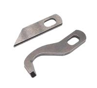 Xiciki Messersatz für Overlock Gritzner 788, Nähmaschine(1x Ober- und 1x Untermesser), Kompatibel mit Brother, Dorina 710 Overlock, New Life 1151 K, New Life 1131 K, für Präzise Overlock-Näharbeiten