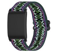 XiHAMA Nylon-Schlaufenarmband, kompatibel mit WHOOP 5.0/4.0/3.0 - Verstellbares, atmungsaktives, geflochtenes Stretch-Armband