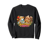 Xin Chao Love Vietnamesisches Essen - Katze und Bär asiatische Küche Sweatshirt