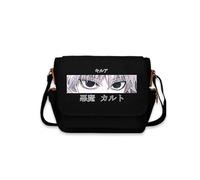 Xinchangda Anime Killua Zoldyck Schultertasche Hisoka GON·FREECSS Messenger Bag 3D Gedruckt Große Kapazität Casual Crossbody Tasche für Jungen und Mädchen Schulanfang Geschenk