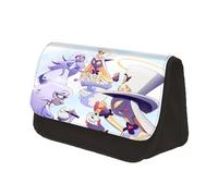 Xinchangda Hazbin Hotel-Federmäppchen Charlie Morningstar, Anime-Bleistiftbox, Vaggie/Angel Dust/Alastor, große Kapazität, Stifttasche, Studenten-Schreibwaren-Tasche
