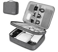 XINGXINRONG Kabel Organizer Tasche, Kabeltasche Tech Pouch Zubehör Elektronische Tasche für Ladekabel, Reise Elektronik Organizer für Handy, Ladegerät, Powerbank, 1 Stück