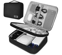 XINGXINRONG Kabel Organizer Tasche, Kabeltasche Tech Pouch Zubehör Elektronische Tasche für Ladekabel, Reise Elektronik Organizer für Handy, Ladegerät, Powerbank, 1 Stück