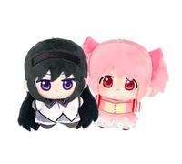 Xinnice Akemi Homura Plüsch Anime Soft Figur Kaname Madoka Anhänger Cartoon Manga Keychain Backpack Schlüssel Dekoration Geschenk 10cm