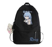 Xinnice Anime Roxy Migurdia Schultasche Anime Rucksack Anime Bag Roxy Migurdia Geduckt Cartoon Unisex Back to School Backpack Reisetasche