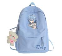 Xinnice Anime Roxy Migurdia Schultasche Anime Rucksack Anime Bag Roxy Migurdia Geduckt Cartoon Unisex Back to School Backpack Reisetasche