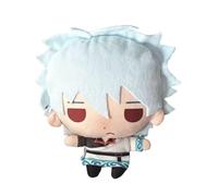 Xinnice Sakata Gintoki Plüsch Anime Weiche Gefüllt Figur Sakata Gintoki Anhänger Manga Charakter 10cm Schlüsselanhänger Auto Rucksack Dekoration Geschenk