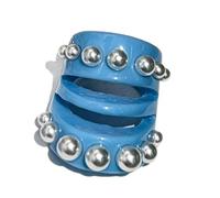 Xinsheinelry 1 Stk Stilvolle, verstellbare Ringe mit hohlem Design und imitierten Perlen aus Kunstharz, Alltagskleidung für Geschenkanlässe, stilvoll offen