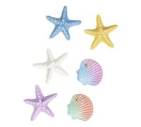 Xinsheinelry Diys Charms für Strandtaschen, dekorative Accessoires, Blumen, Stranddekoration, Taschenanhänger für Gummi Tragetaschen, dekorative Accessoires Einsätze