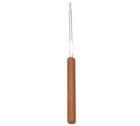 Xinsheinelry Ergonomische Häkelnadel mit Holzgriff, tunesische afghanische Nadel für Teppichherstellung, Haarflechten und Stricken, tunesisches Set