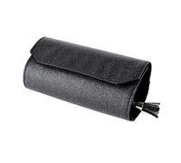 Xinsheinelry Faltbare Schmuckaufbewahrungstasche, tragbare Reise-Schmuckschatulle, geeignet für Ohrringe, Armbänder, Halsketten, Uhren, Ringe