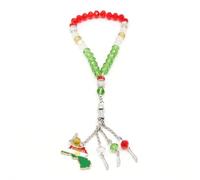 Xinsheinelry Kurdistan Karte, Charm Armband, Flaggen Anhänger, Kristallperlen, Armbänder für Damen und Herren, religiöses Gebet, Freundschaftsarmband, Kurdistan Karte