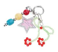 Xinsheinelry Stilvoller Schlüsselanhänger aus Acryllegierung, Schleife, Dekoration für Schlüssel, Taschen, Handy, trendiger Schmuck, Geschenke, stilvoller Schlüsselanhänger für Tasche, Gepäck