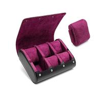 Xinsheinelry Uhrenbox für Herren, 6 Fächer, Luxus-Leder-Aufbewahrungsboxen, staubdicht, Armbanduhren-Organizer, Schmuck-Display-Halter, Aufbewahrungsbox