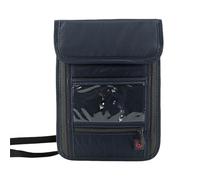 Xinsheinelry Umhängeband für Reisepässe, wasserdicht, Dokumenten-Aufbewahrungstasche, tragbar, Kreditkarte, Reisepass, Diebstahlschutz, Umhängetasche, Dokumententasche