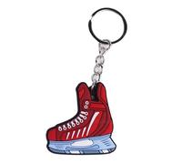 XINYIN Eishockey Sport Anhänger Schlüsselanhänger Cartoon Wintersport Charm Schlüsselanhänger Autoschlüssel Halter Tasche Anhänger Handtasche Zubehör Eishockey Schlüsselanhänger