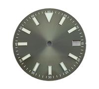 XIOKLM 28,5 mm individuelles Logo-Zifferblatt, passend for NH35-Uhrwerk, grün leuchtendes Uhrenzubehör(5)