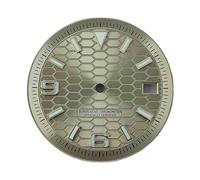 XIOKLM 31 mm blau-grüne leuchtende Zifferblattzeiger, geeignet for NH35-Uhrwerk, Ersatzzubehör(8)