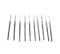 XIOKLM Uhrschaft Edelstahl Krone Kit NH05 NH06 Uhrwerk Aufzug Zubehör Teil(10PCS)