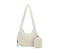 XITEA Gesteppte Umhängetasche Für Damen Mit Großem Fassungsvermögen Leichte Stilvolle Puffer Umhängetasche Mit Kleinen Reißverschlüssen Make Up Geldbörse Gestepptes Make Up