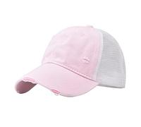 XIUH Baseball Damen Pferdeschwanz Baseball Cap Atmungsaktiv Cappi Sonnenhut Sonnenschutz Kappe Kappen Damen Kappies Damen Kappe Damen Sommer