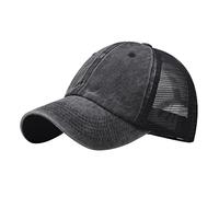 XIUH Baseball Damen Pferdeschwanz Baseball Cap Atmungsaktiv Cappi Sonnenhut Sonnenschutz Kappe Kappen Damen Sonnencap Damen Caps Damen Sommer