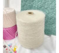 XIUPO 500 g/Rolle Pailletten Mohair Schal Pullover Weiches dünnes Wollgarn Handstrickpullover Babykleidung Faden Häkeln Glitzer Mohair Garn