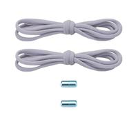 Xjdzineq Hochelastische Schnürsenkel aus Nylon mit Metallösen für verschiedene Typen, Sneaker, Saiten für den täglichen Gebrauch, zum Hineinschlüpfen, coral blue, Einheitsgröße