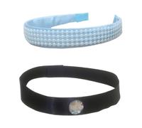 Xjdzineq Kinder Stirnband und Halsband Halskette für kleine Mädchen, Geburtstagsparty, Verkleidung, Kostümzubehör, Kinder Geburtstagsparty Stirnband
