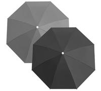 XJKLBYQ Regenschirmhut, 2pcs faltende Hände kostenlose Regenschirme für das Fischen im Freien