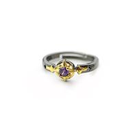 XJruixi Game Genshin Impact Ring Venti Xiao Tartaglia Zhongli Albedo Cosplay Unisex Adjustable Rings Jewelry Gift Prop Accessories