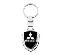 XJYBF Auto Schlüsselanhänger für Mitsubishi EVOLUTION ASX Pajero sport Outlander Grandis Lancer, Schlüsselring, Keyring Anhänger Schlüsselanhänger Ring Zubehör, Familie Geschenk für Mann und Frau