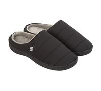 (XL, Schwarz) Heat Holders - Damen Hausschuhe Pantoletten | Heat Holders | Isoliert Pantoffeln fur Winter