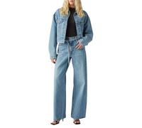 Straight-Jeans LEVI'S "XL STRAIGHT", Damen, Gr. 27, Länge 33, thanks friend, Denim/Jeans, Obermaterial: 100% Baumwolle, unifarben, casual, straight fit knöchellang, Jeans, im Five-Pocket Style (936735