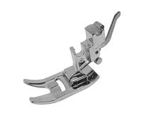 XL ZickZackFuß Normalnähfuß (9 mm Stichbreite) + Nähfußhalter für Brother, Elna, AEG, Carina, Veritas, Singer, W6, Meister u.v.m. Nähmaschinen