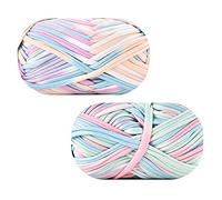 XLKJ 2 Stücke Häkelgarn Garn für DIY Tasche Decke Kissen