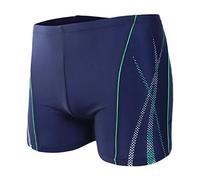 Xmiral Badehose Herren Seite Gedruckte Elastisch Taille Boxer Schnelltrocknend Strandhosen Kurze Hosen Verstellbarem Surf Shorts Badeshorts(c Armee Gr黱,4XL)