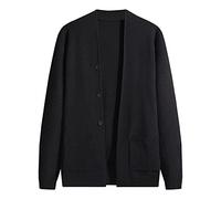 Xmiral Herren Herbstmode solide befestigen dünne Jacke Bluse Mantel Strickjacke Herren Pullover Mit Muster