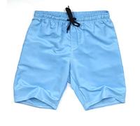 Xmiral Shorts Herren Badehose Einfarbig L鋝sig Sportlich Gro?Strand Kurze Hosen Boxing Sweatshorts Sportshorts Chino-Hose(Himmelblau,6XL)