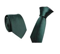 Xmiral Trendy Business Krawatte Beiläufiger dünner Plain Herren Striped dünner Hals(B)