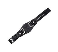 XMKT Uhrenarmband aus echtem Leder für Fossil JR1157, Uhrenarmband im Vintage-Stil mit Edelstahlgelenk, 24 mm, 24mm, Azetat, Kein Edelstein