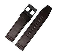 XMKT Uhrenarmband für Fossil JR1354|1487|1424, Retro-Schnellverschluss, echtes Leder, Dieselarmband, schwarz, dunkelbraun, 22 mm, 24 mm, 22mm, Azetat, Kein Edelstein