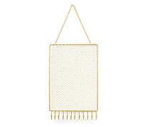 XNSHUN Halsketten Hakenleisten Schmuckständer Wand Wandregal Ketten, Schmuckhalter Schmuck Ohrringanzeige Metall Kettenständer, Wandhalterung Mit Haken Für Armbänder Schmuckdisplay (Stil B)