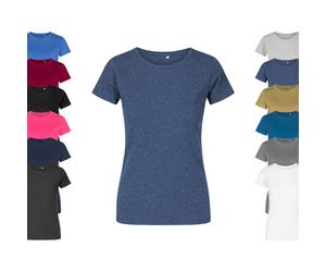 XO1505 X.O by Promodoro Damen Rundhals T-Shirt Steel Grey (Solid) XL