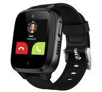 XPLORA Kidzi - Telefon Uhr für Kinder (mit SIM-Karte) 4G, Anrufe, Nachrichten, Schulmodus, SOS-Funktion, GPS, Kamera, Schrittzähler - inkl kostenlosem Tarif-Vertrag für 3 Mon. (SCHWARZ)