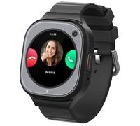 XPLORA X6 Pro - wasserdichte Telefon Uhr für Kinder (eSIM Variante) 4G, Anrufe, Nachrichten, Schulmodus, SOS-Funktion, GPS, Kamera, Schrittzähler - inkl kostenlosem Tarif-Vertrag für 3 Mon. (SCHWARZ)