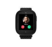 XPLORA X6Play eSIM (2. Gen.) Kinderuhr in Schwarz Smartwatch Textil, Universalgröße,