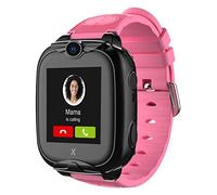 XPLORA XGO 2 - Telefon Uhr für Kinder (mit SIM-Karte) 4G, Anrufe, Nachrichten, Schulmodus, SOS-Funktion, GPS, Kamera, LED-Licht, Schrittzähler - inkl kostenlosem Tarif-Vertrag für 3 Monate (ROSA)