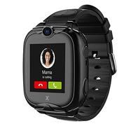 XPLORA XGO 2 - Telefon Uhr für Kinder (mit SIM-Karte) 4G, Anrufe, Nachrichten, Schulmodus, SOS-Funktion, GPS, Kamera, LED-Licht, Schrittzähler - inkl kostenlosem Tarif-Vertrag für 3 Monate (SCHWARZ)